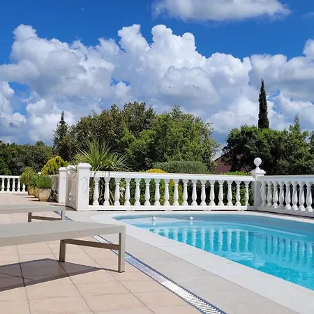 Villa La Cezenole - Climatisee 5 Etoiles - Piscine Chauffee - Label Famille - Gorges De La Ceze *
