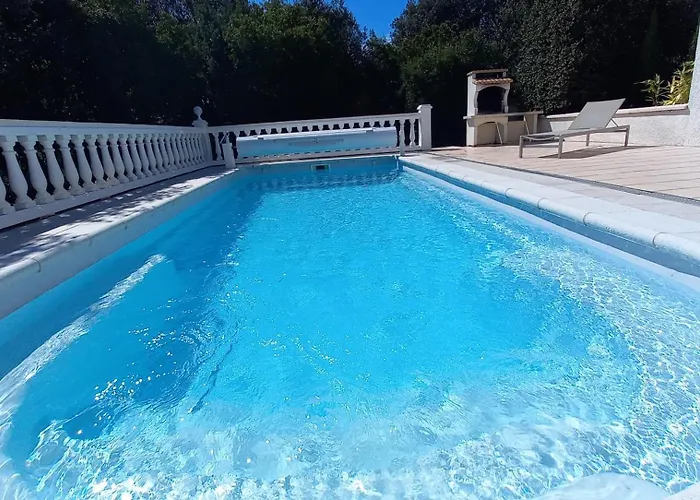 La Cezenole - Climatisee 5 Etoiles - Piscine Chauffee - Label Famille - Gorges De La Ceze * Méjannes-le-Clap