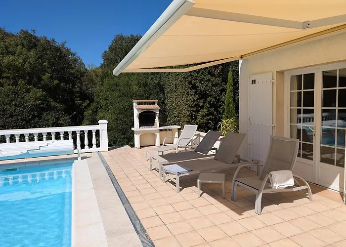 La Cezenole - Climatisee 5 Etoiles - Piscine Chauffee - Label Famille - Gorges De La Ceze Villa Méjannes-le-Clap